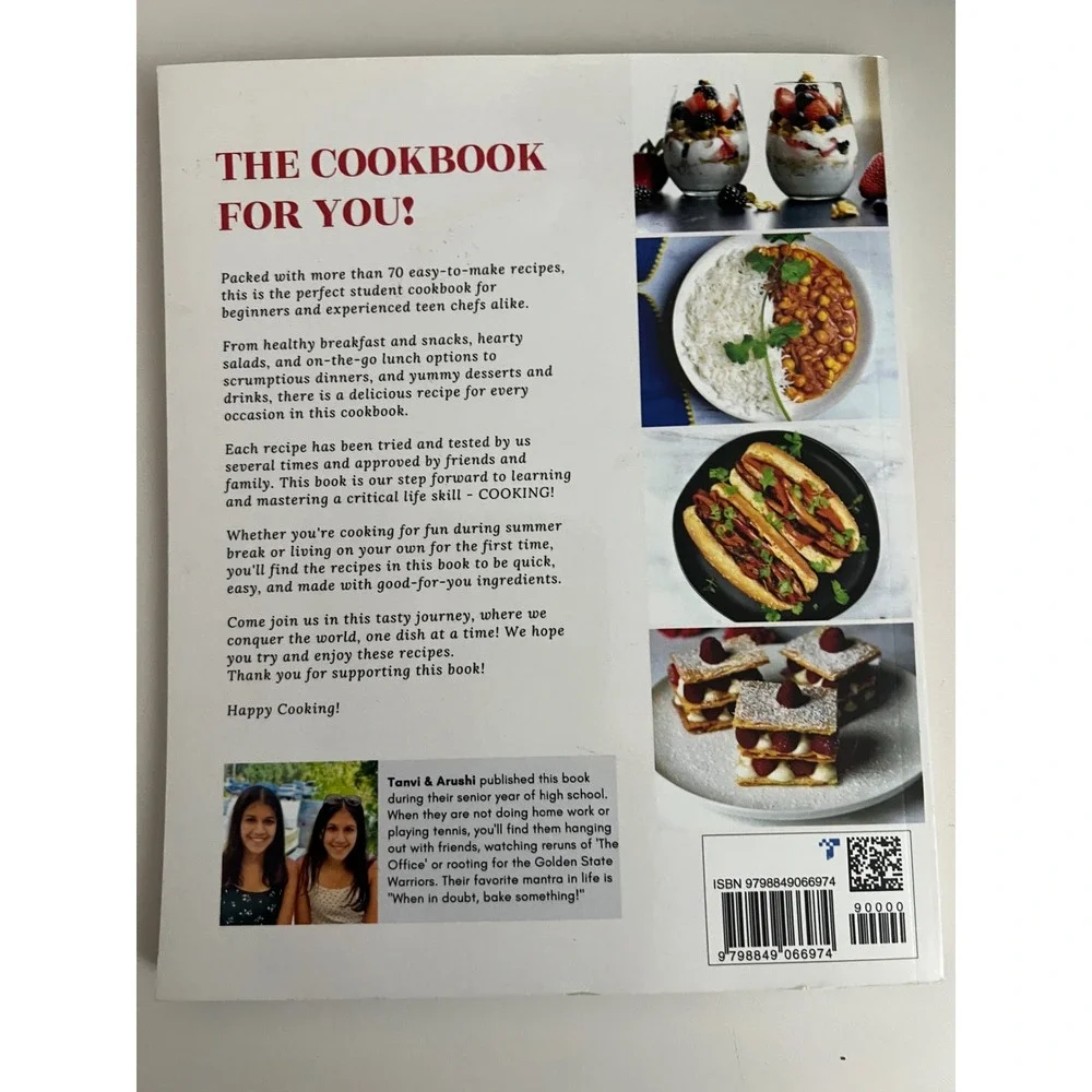 The Essential Teen Cookbook 70 Easy Recipes Arushi Gupta Tanvi Gupta Paperback‎